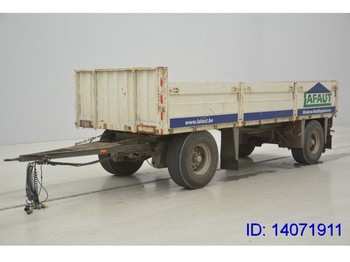 Stas 2 ASSER - Open/ Plateau aanhangwagen