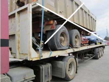  Trailor FULL STEEL SUPENSION - Open/ Plateau aanhangwagen