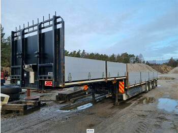 SDC Trailer with wide load markers and LED lights. - Aanhanger