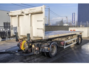Containertransporter/ Wissellaadbak aanhangwagen Samro RD 19 + BENNABLE/KIPPEN/KIPPBAR: afbeelding 1