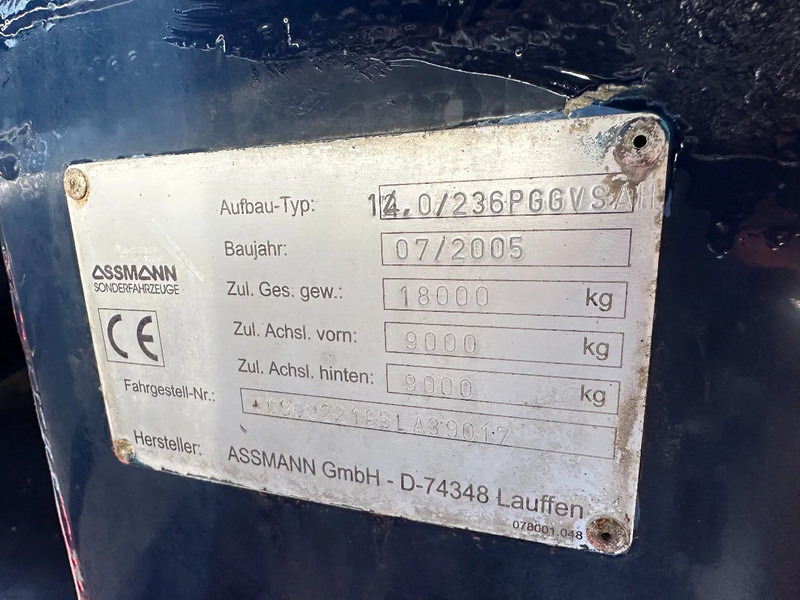 Tank aanhanger Diversen ASSMANN SAUG / DRUCK CHEMIE V4A EDELSTAHL