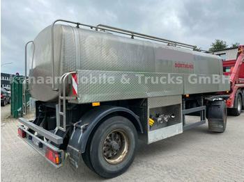 Langfeld LTA 18  MILCH/Wasser Tank Edelstahl  - Tank aanhanger