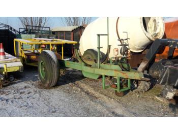Tank aanhangwagen onderstel
