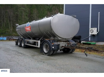 Tank aanhanger voor het vervoer van melk VMTARM 4 chamber Tank trailer - Milk trailer: afbeelding 1