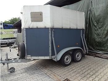 Böckmann 2 Pferde Holz Plane  - veewagen aanhangwagen