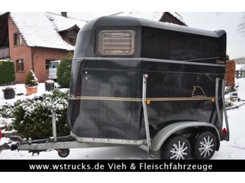 Böckmann Classic Vollpoly 2 Pferde  - Veewagen aanhangwagen