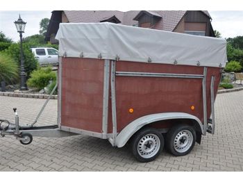 Böckmann Viehanhänger Holz Plane  - veewagen aanhangwagen