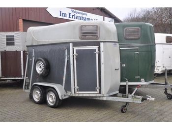 Böckmann Westtrailers 2 Pferdeanhänger Poly Dach  - veewagen aanhangwagen