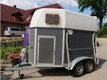 Veewagen aanhangwagen Holz Poly 2 Pferde mit SK