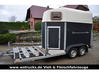Krukenmeier 2 Pferde mit Kutschen Aufbau  - veewagen aanhangwagen