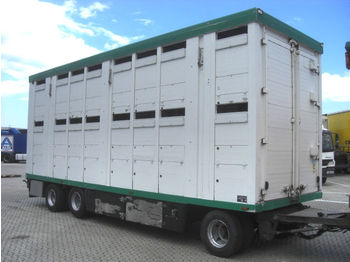 Menke 3-Stock / 3 Achsen / BPW Achsen  - Veewagen aanhangwagen