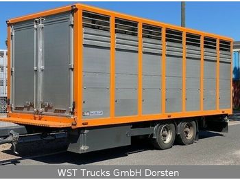 Veewagen aanhangwagen Menke Tandem Einstock Vollalu Durchladen