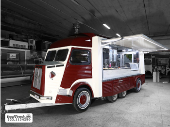 Verkoopwagen Riproduzione 6mt Citroen Pizzeria