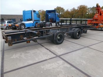 Containertransporter/ Wissellaadbak aanhangwagen Vogelzang VA2 18 20 C: afbeelding 1