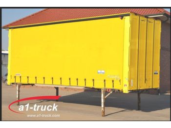Containertransporter/ Wissellaadbak aanhangwagen Wecon Jumbo 7,82 WB, Tautliner, durchladbar: afbeelding 1