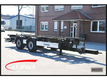 Containertransporter/ wissellaadbak aanhangwagen Krone ZZW 18 Tandem BDF,