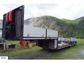 Aanhangwagen HRD 3 akslet Brønnhenger Oljeekspress m/ uttrekk