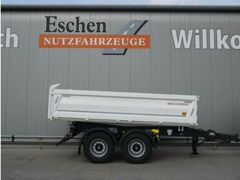 Kipper aanhangwagen Meiller MZDA 18/22, 10m ³ Tandem, Luft