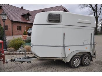 Veewagen aanhangwagen Böckmann Genius Vollpoly 2 Pferde