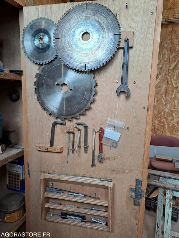 Gereedschap/ Toebehoor Combiné  menuiserie bois ROBLAND K260 - Année 1985