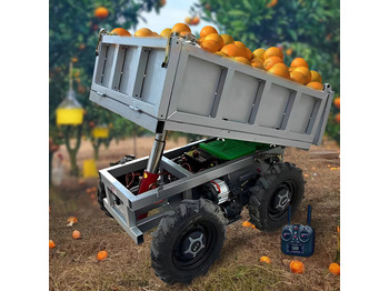 Ladys Ladys AS600 All-Terrain Four-Wheel Drive And Eight-Wheel Drive Transport Truck, Mountain Area Farm Orchard Greenhouse Construction Site Creeper Remote Control Electric Agricultural Transport Vehicle - Quad: afbeelding 1