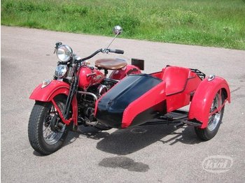 Harley Davidsson Sidventliare HDWLA 750 cc  - Motorfiets