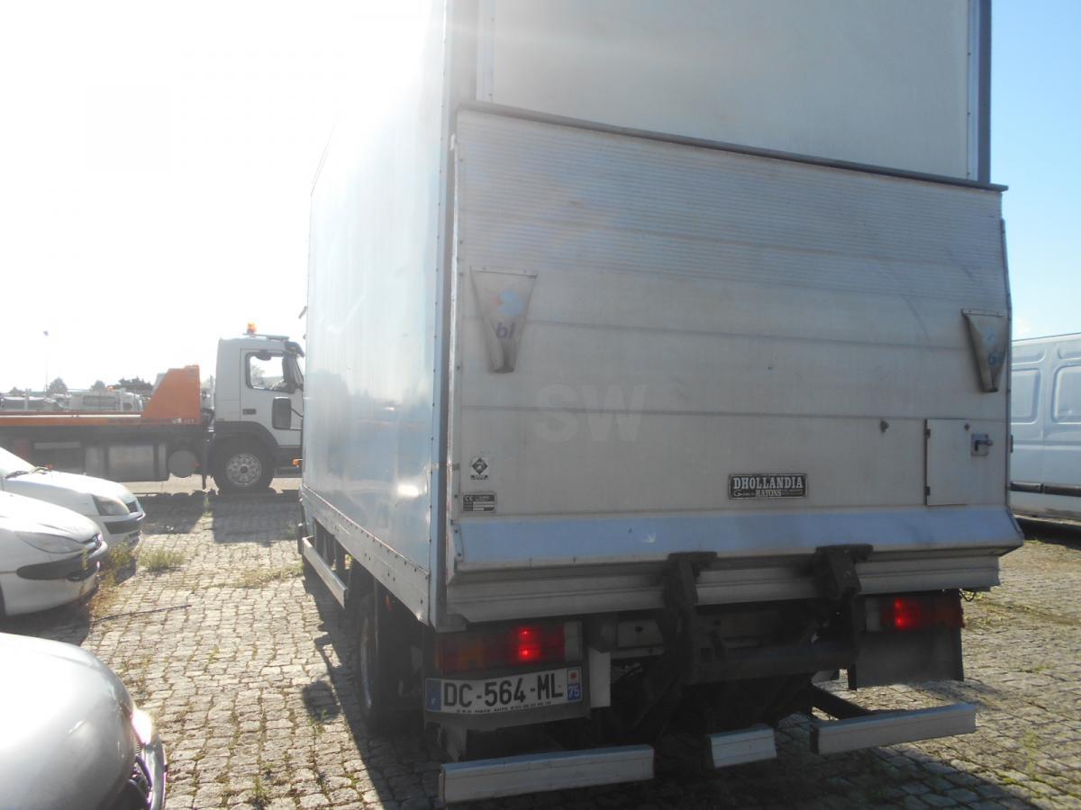 Bestelwagen gesloten laadbak Mercedes 411