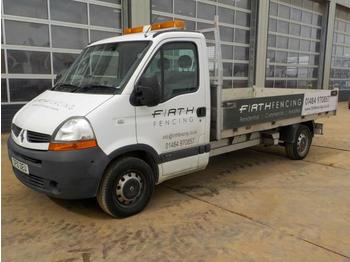 Bestelwagen met open laadbak 2010 Renault MASTER DCI120