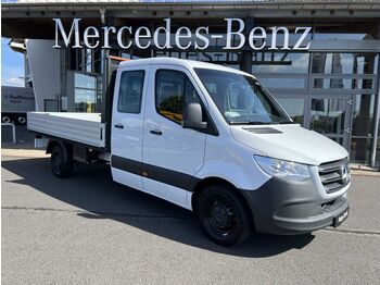 Mercedes-Benz Sprinter 317 CDI DoKa 9G 4325 Stdheiz Klima AHK  - bestelwagen met open laadbak