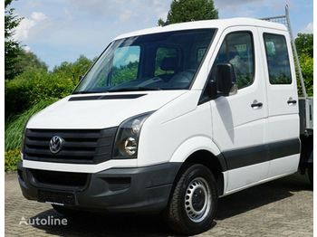 Bestelwagen met open laadbak VOLKSWAGEN Crafter 35 DOKA Platós