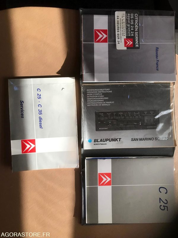 Bedrijfswagen Citroën c25 turbo - 77331km - ETAT QUASI NEUF