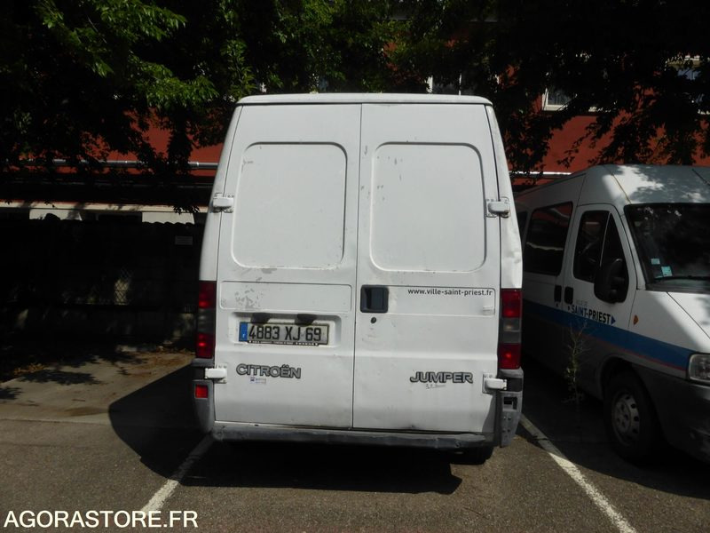 Gesloten bestelwagen CITROEN JUMPER 55000 kms 2001