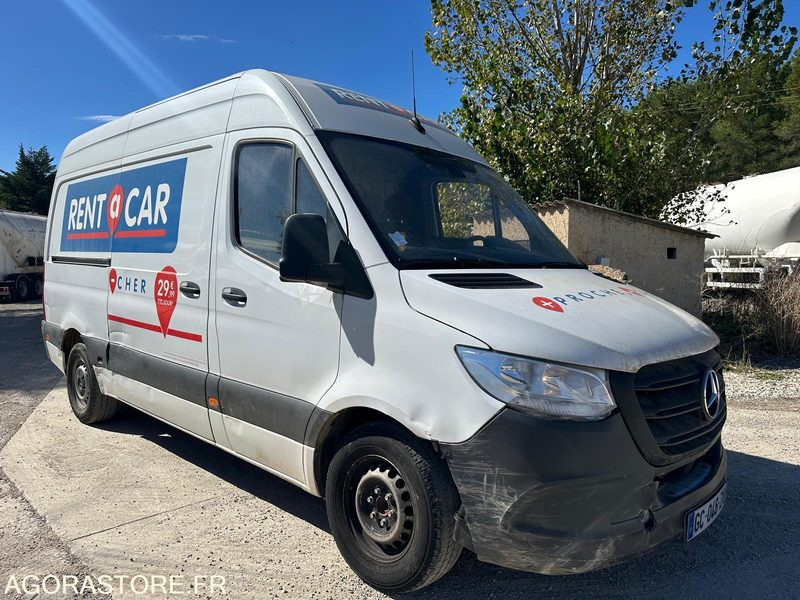 Gesloten bestelwagen MERCEDES SPRINTER - 2021 - 65000 KM