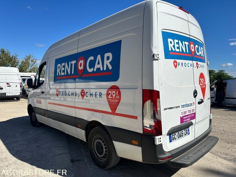 Gesloten bestelwagen MERCEDES SPRINTER - 2021 - 65000 KM