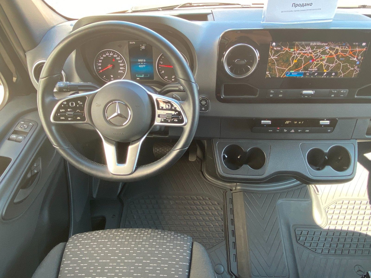 Gesloten bestelwagen Mercedes-Benz 319 Sprinter CDI | LBW+Seitentür*Navi*Klima*ACC Mercedes-Benz 319 Sprinter CDI | LBW+Seitentür*Navi*Klima*ACC