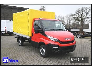 Verpachting Iveco Daily 35S12, Pritsche+Plane,  - huifzeil bedrijfswagen