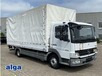 Huifzeil bedrijfswagen Mercedes-Benz 816 L Atego 4x2, Euro 5, LBW, AHK, 3. Sitz