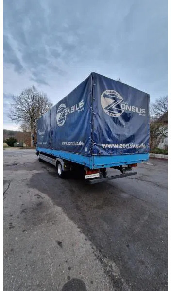 Huifzeil bedrijfswagen Mercedes-Benz blatt 7m Pritsche E5 Klima Schalter