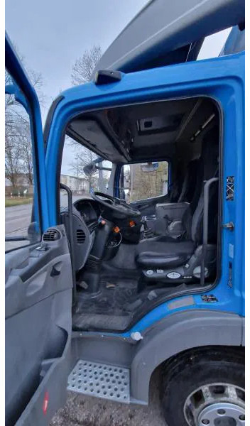 Huifzeil bedrijfswagen Mercedes-Benz blatt 7m Pritsche E5 Klima Schalter