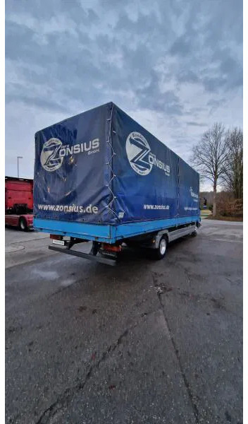 Huifzeil bedrijfswagen Mercedes-Benz blatt 7m Pritsche E5 Klima Schalter