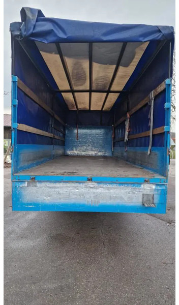 Huifzeil bedrijfswagen Mercedes-Benz blatt 7m Pritsche E5 Klima Schalter