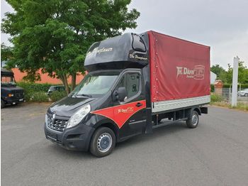 Huifzeil bedrijfswagen Renault Master Pritsche Plane Schlafkabine Standheizung