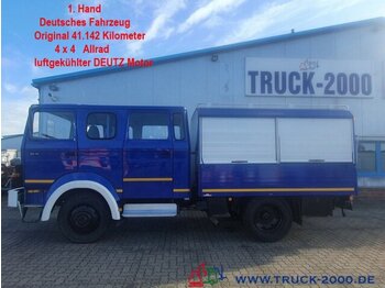 Bestelwagen gesloten laadbak, Bestelwagen met dubbele cabine Iveco 90-16 Turbo 4x4 Ideal Expedition-Wohnmobil 1.Hd.: afbeelding 1