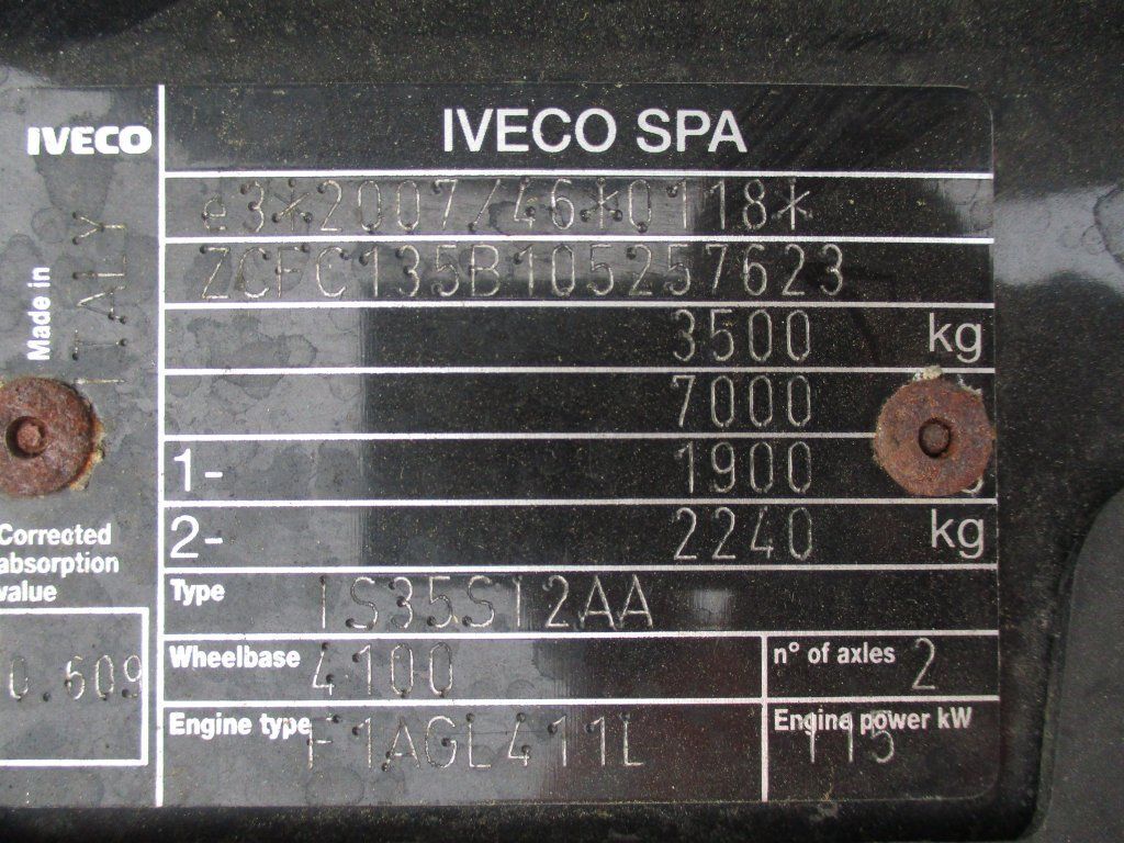 Bestelwagen gesloten laadbak Iveco Daily 35S16, HC: afbeelding 18