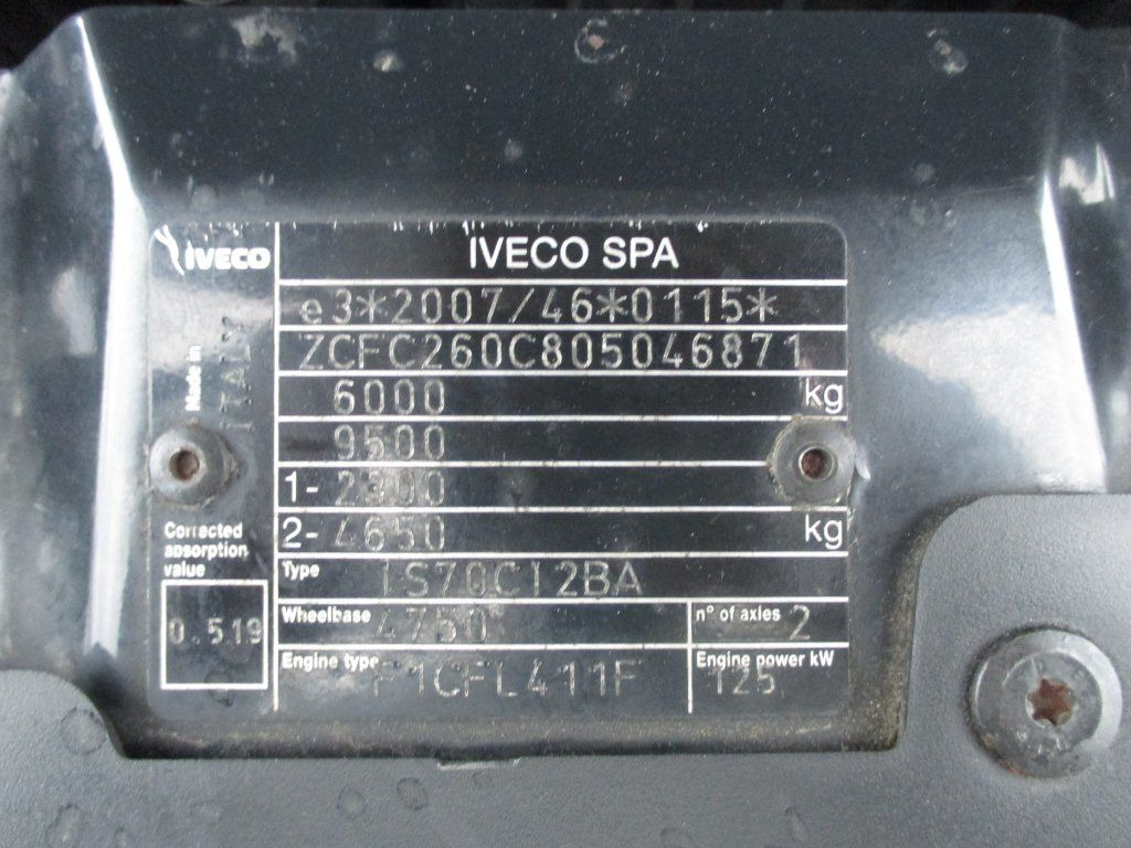 Bestelwagen gesloten laadbak Iveco Daily 60C17: afbeelding 8