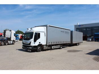 Huifzeil bedrijfswagen Iveco EUROCARGO 75E19, EURO 6 + AGADOS DONA (2018): afbeelding 1
