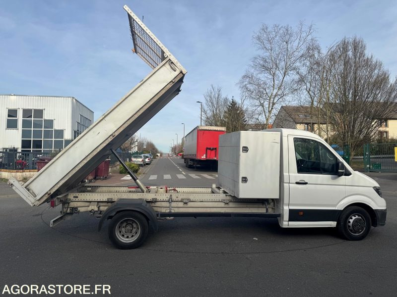 Kipper bestelwagen MAN TGE 180 - 2018 - 95 000 KM - BENNE BASCULANTE