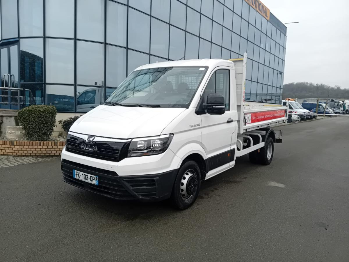 Kipper bestelwagen MAN TGE 5.180