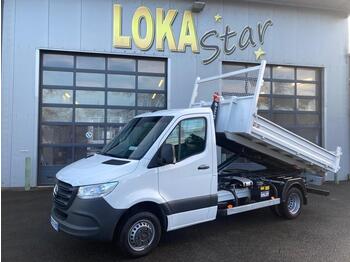 Kipper bestelwagen MERCEDES-BENZ AMPLIROLL 516 CDI