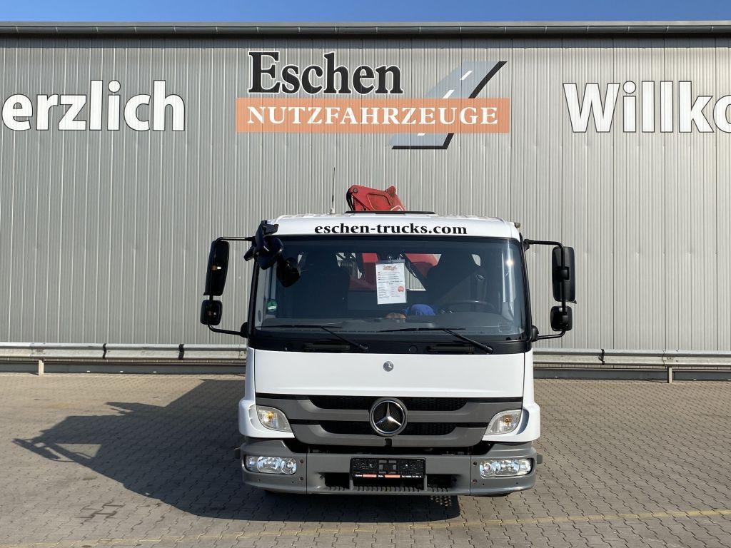 Kipper bestelwagen Mercedes-Benz 818 Atego | Fassi F65*MEILLER*PKW-AHK*1.Hand